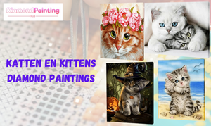 Katten en kittens Diamond Painting: Een Creatief Genot Voor Kattenliefhebbers