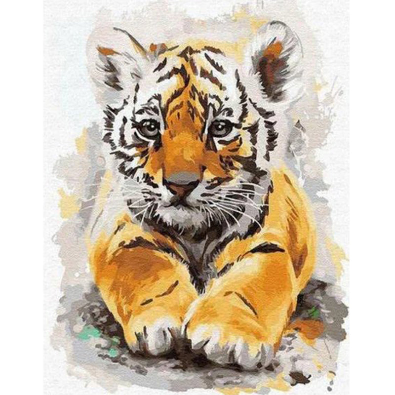 Baby Tijger| Diamond Painting