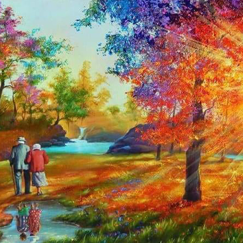 DPHERO Doe-het-zelf diamondpainting, schilderij met DPHERO Doe-het-zelf diamondpainting, schilderij met