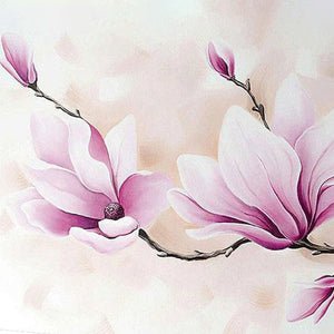 Magnolia Bloesems| Diamond Painting