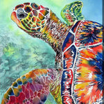 Afbeelding in Gallery-weergave laden, Zeeschildpad| Diamond Painting
