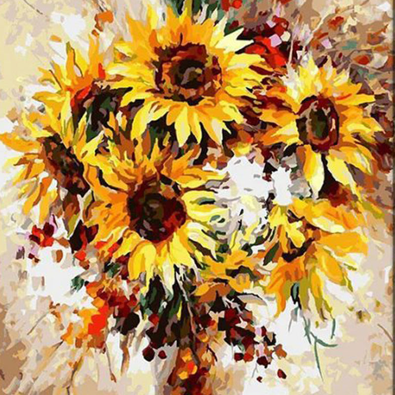 Zonnebloem Burst| Diamond Painting