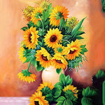 Afbeelding in Gallery-weergave laden, Zonnebloemen In Een Vaas| Diamond Painting
