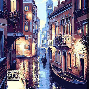 Venetië Nacht| Diamond Painting