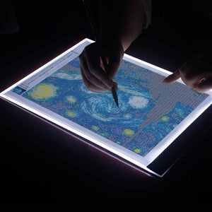 adjustable a4 led light tablet board pad