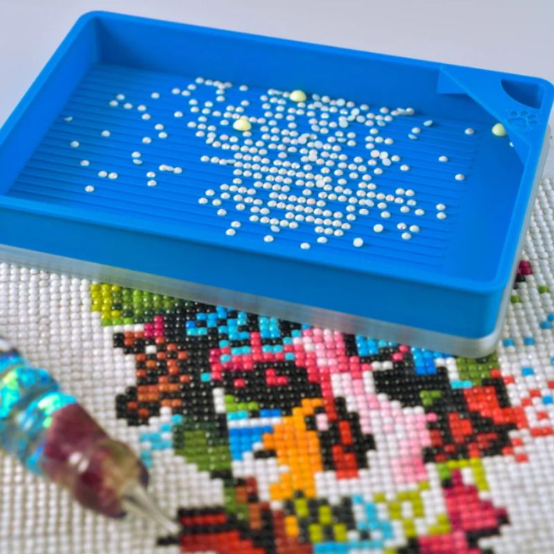 diamond painting tray with lid