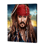 Afbeelding in Gallery-weergave laden, Kapitein Jack Sparrow| Diamond Painting
