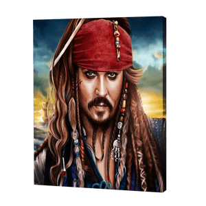 Kapitein Jack Sparrow| Diamond Painting