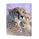 Afbeelding in Gallery-weergave laden, Cheetah Moeder Liefde| Diamond Painting
