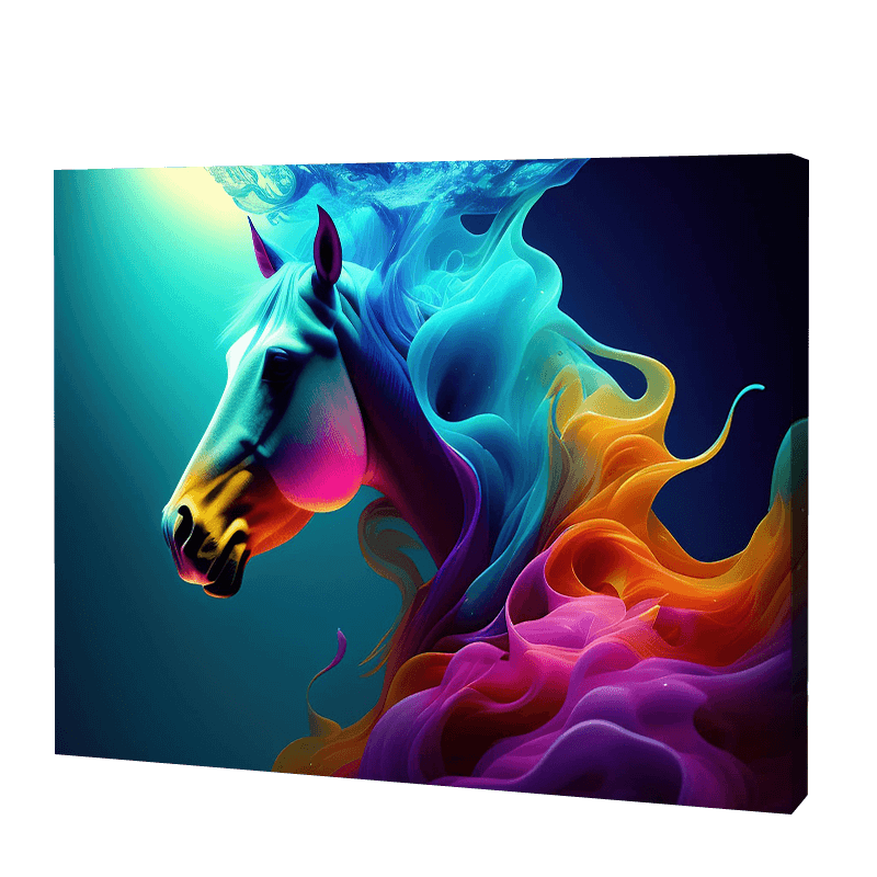 Kleurrijk Paard| Diamond Painting