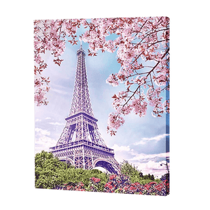 Eiffeltoren Landschap Schoonheid| Diamond Painting