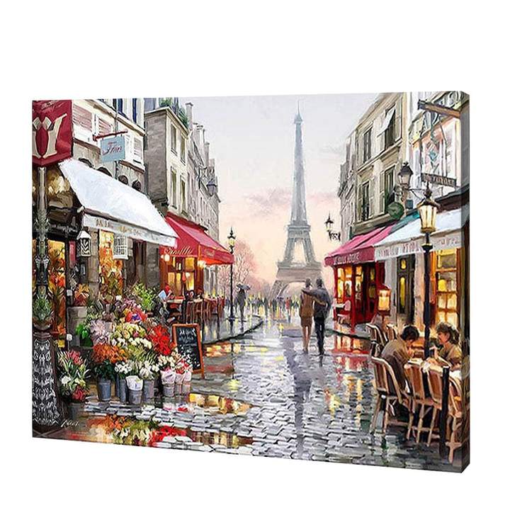 Regenachtig In Parijs| Diamond Painting