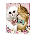 Afbeelding in Gallery-weergave laden, Het Kattenpaar| Diamond Painting
