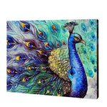 Afbeelding in Gallery-weergave laden, Azure Peacock| Diamond Painting
